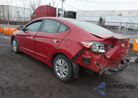 2019 Hyundai Elantra Se z USA, uszkodzony, nr VIN KMHD74LF3KU791197
